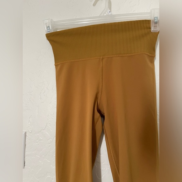 Vuori Rib studio legging in dark golden. Small. EUC. - Picture 3 of 15